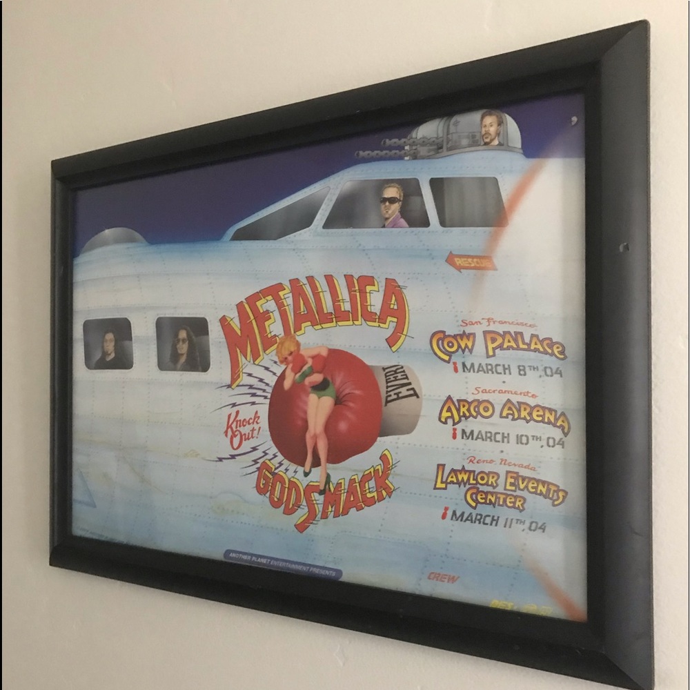 Metallica Original Classic Concert Poster 💯⭐️🚀